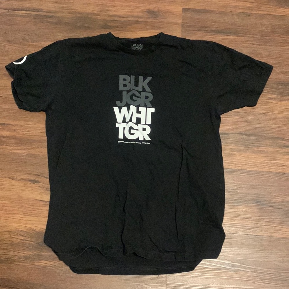 Black Jaguar White Tiger XL black t shirt